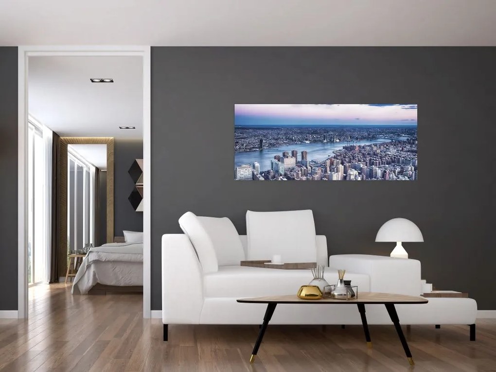 New York képe (120x50 cm)