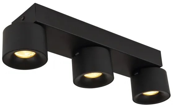 Globo 56961-3B - LED Spotlámpa RAE 3xLED/6W/230V fekete
