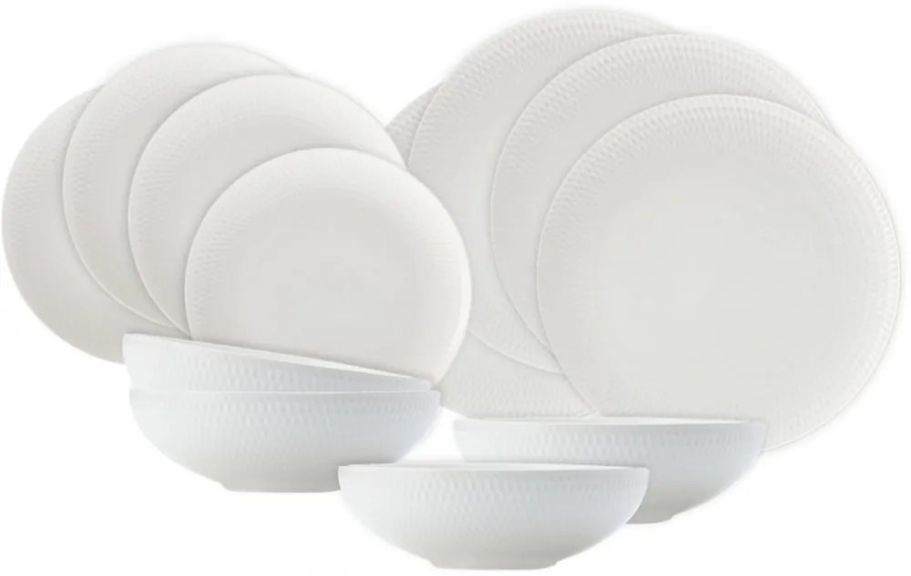 Maxwell & Williams Étkezőkészlet, 12 darabos, Diamonds - Maxwell & Williams.