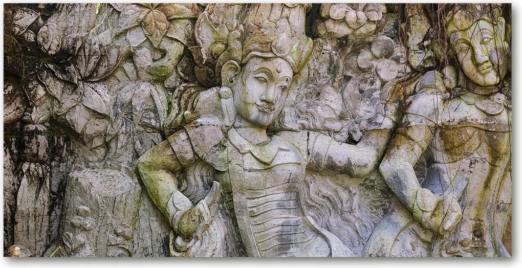 Konyhai panel Kő szobor 120x60 cm Ragasztó