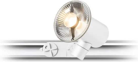 RENDL FAX háromáramkörös sínre fehér 230V LED GU10 12W