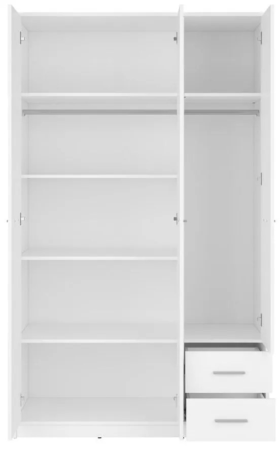 Ruhásszekrény Nepo Plus 36 (fehér) . 1098436