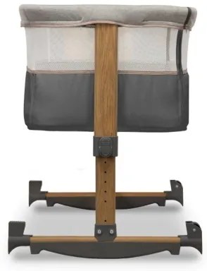 Lionelo - Bölcső 3in1 LEONIE szürke/fekete