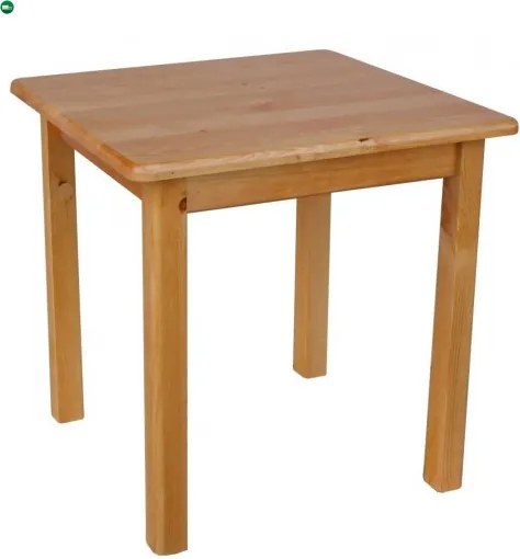 Étkezőasztal kocka 70x70 éger