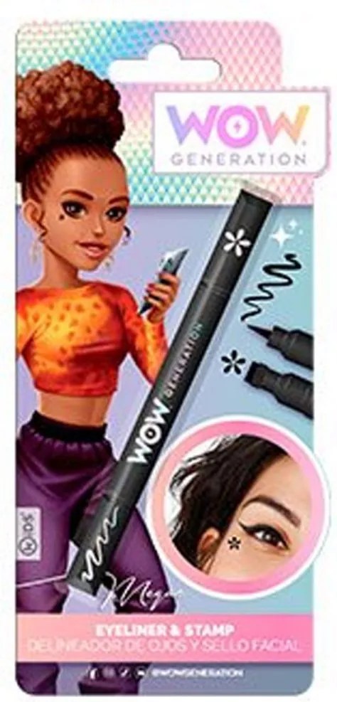 WOW Generation Megan fekete szemceruza és nyomda szett