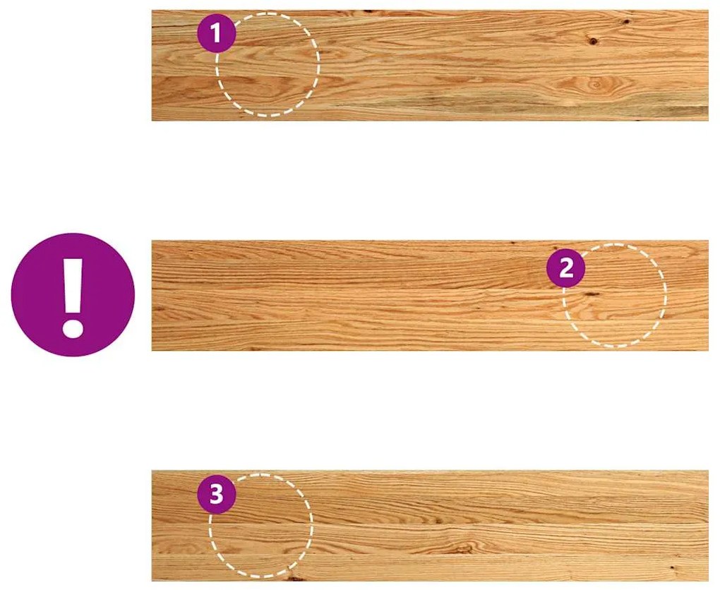 ablakpárkányok 2 db világosbarna 100x20x2 cm tömör fa tölgyfa