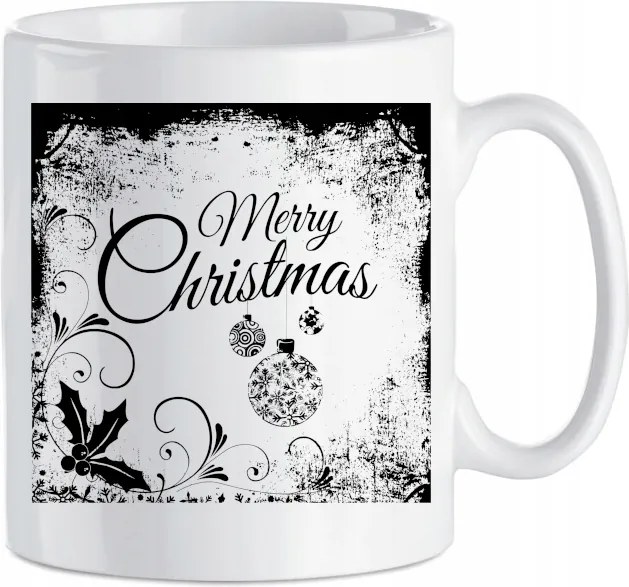 Karácsonyi bögre Boldog karácsonyt poszter 330 ml