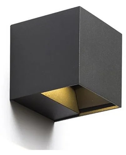 RED-Design Rendl-R12557- LED Kültéri fali lámpa CARRE 2xLED/3W/230V IP54