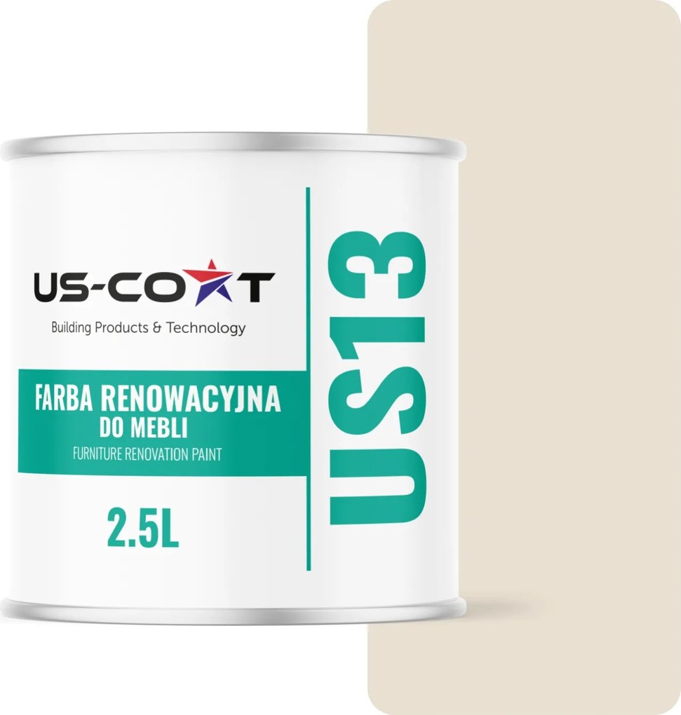 Konyhabútor Festék Szekrényfrontok Krémszínű Ral 9001 Félmatt 2,5L