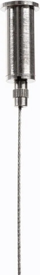 Fekete fém LED függőlámpa Nebula – Sollux