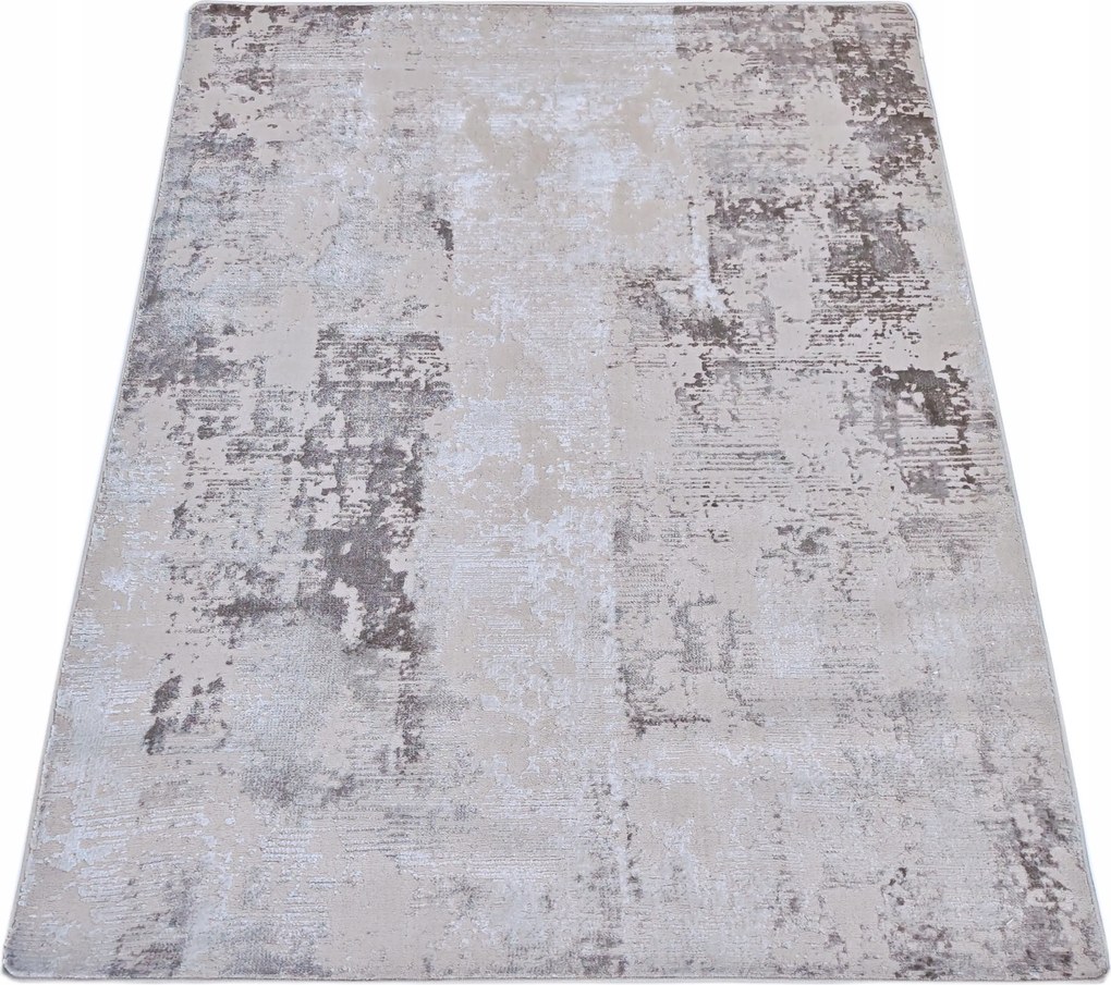 Szőnyeg 120x170 Bézs Barna Modern Hálószoba Nappali Divatos Minőség