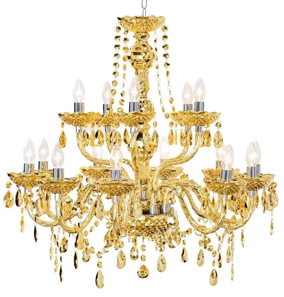 Design csillár Sabella 75 cm arany