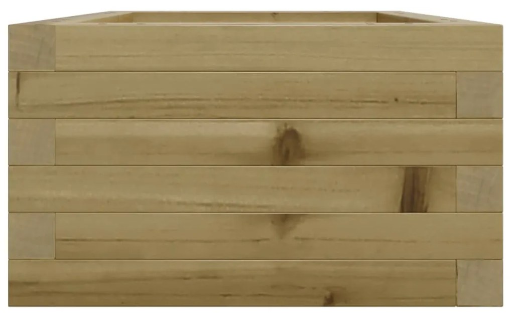 vidaXL impregnált fenyőfa kerti virágláda 40x40x23 cm