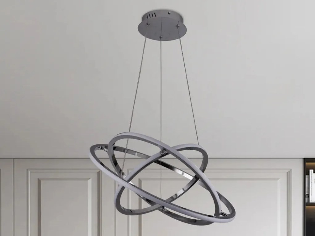 NEDES J4350-CH Modern Led Függesztett Lámpa IP20