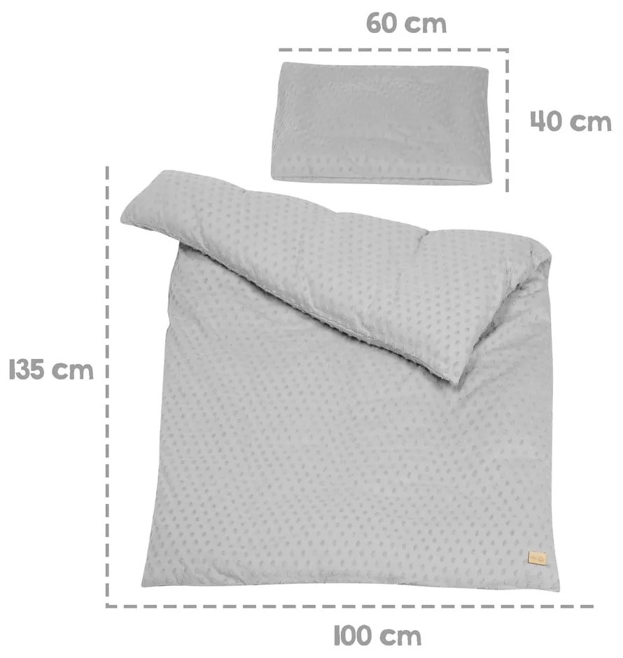 Gyerek ágyneműhuzat babaágyhoz 100x135 cm Lil Planet – Roba