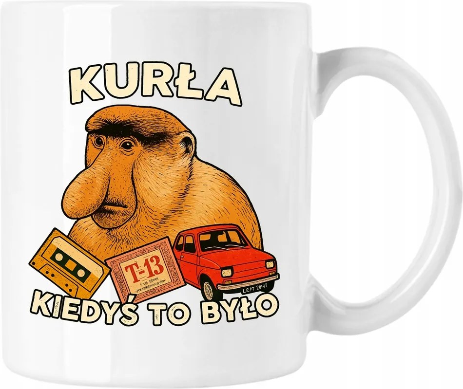 Bögre Janusz Wiral Fehér 330ml