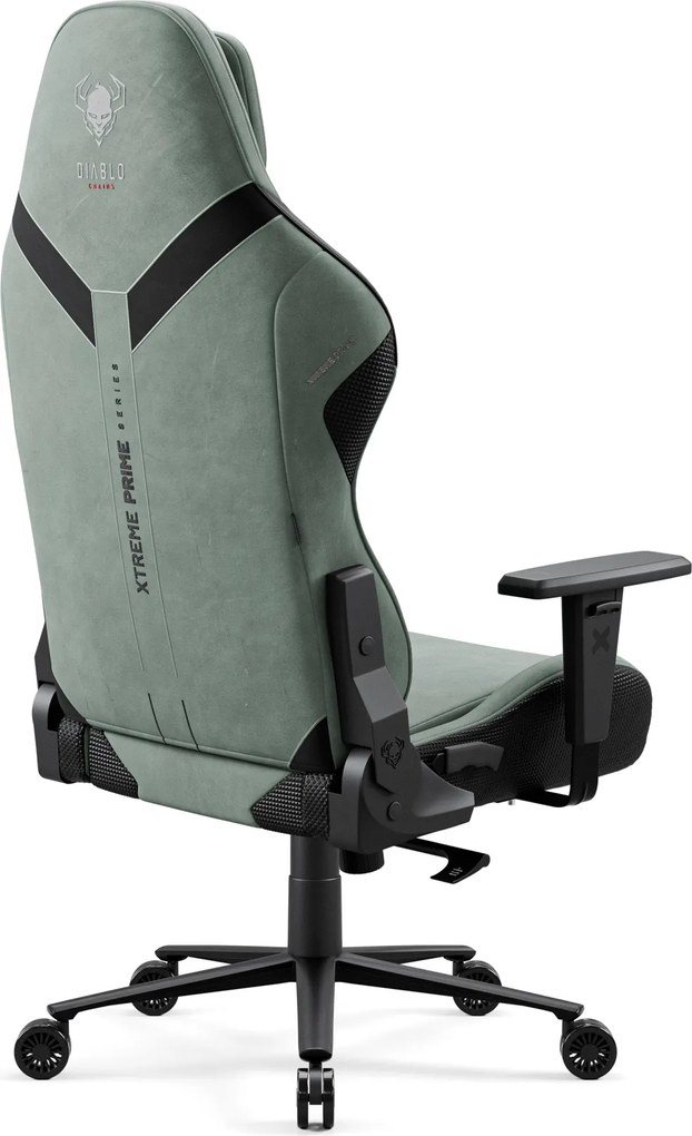 Gamer szék Normal Size, zöld-fekete: Diablo X-One Prime Ghotic Green