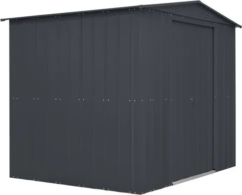 fém kerti ház GLOBEL 86 ANTRACIT + napfénytetővel LG2069