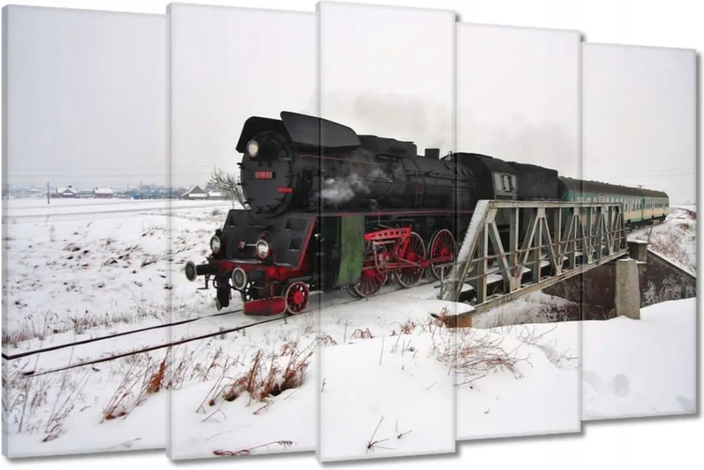 Festmények 150x95 Gőzmozdony Ol 49-59