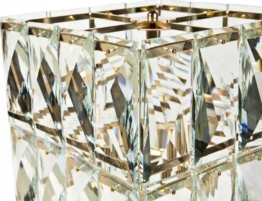 Cristal lámpa 66075A/6 kristály álló arany