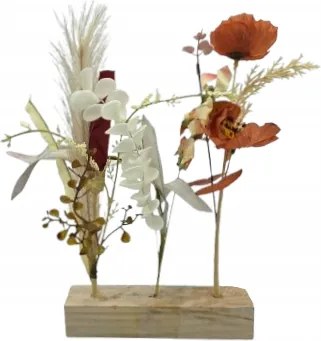 Mesterséges virágok dekoráció boho dekoráció