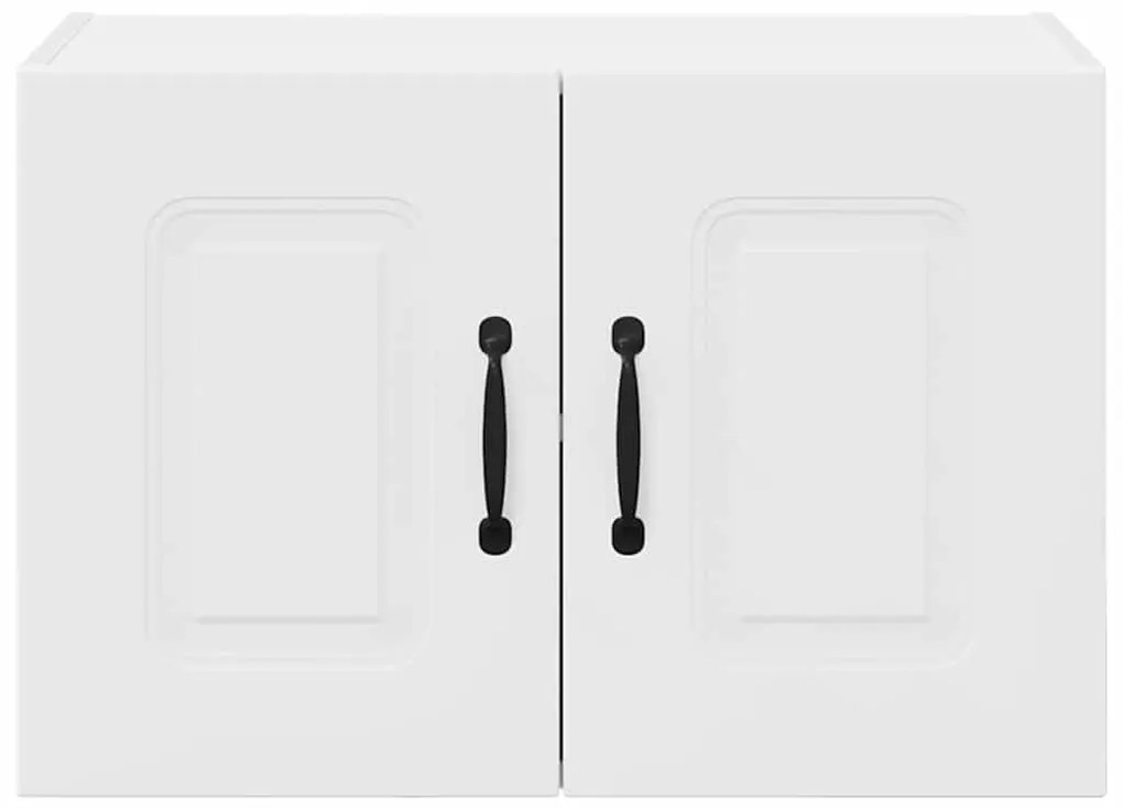 Fali konyhaszekrény polcokkal Fehér 60 x 31 x 40 cm Faanyag