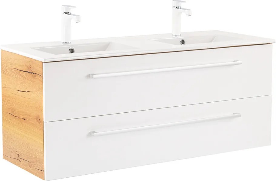 Vario Clam 120 alsó szekrény mosdóval