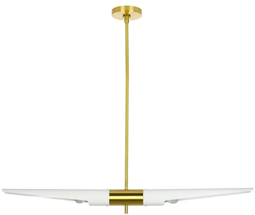 King Home APOLLO MD21419-2M.WHITE Függőlámpa 2x40W/E27 IP20
