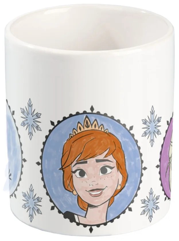 Disney Jégvarázs Destiny festhető porcelán bögre 235 ml Díszdobozban