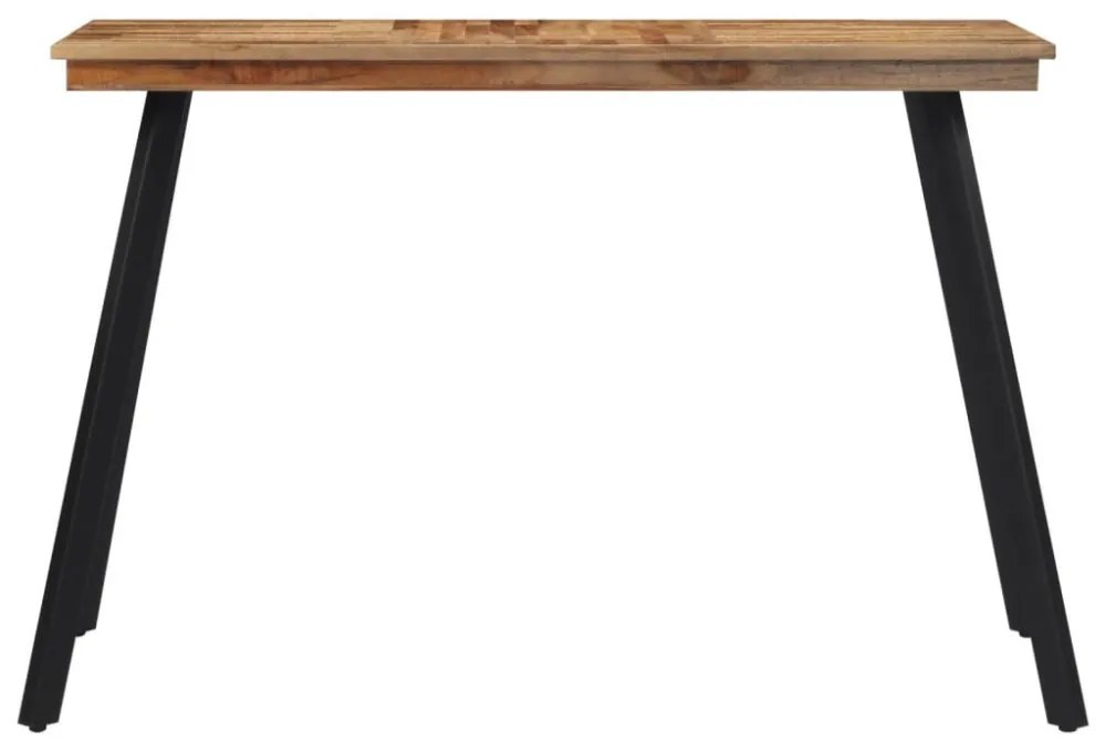 tömör tíkfa étkezőasztal 120 x 62 x 76 cm