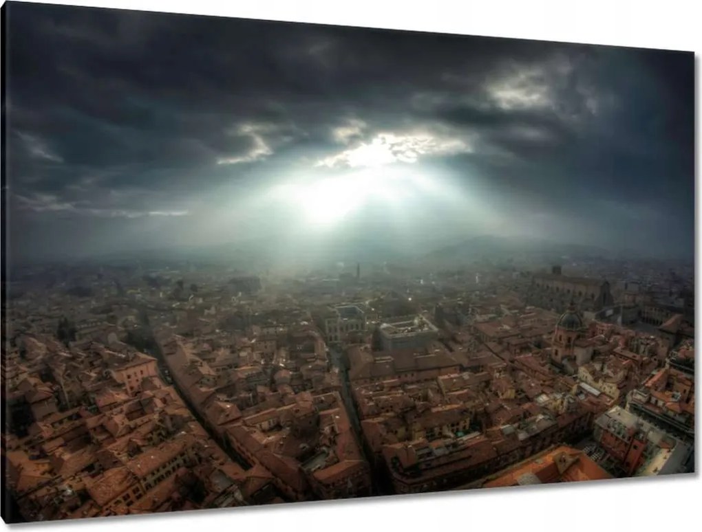 Festmények 120x80 Városi táj Kilátás