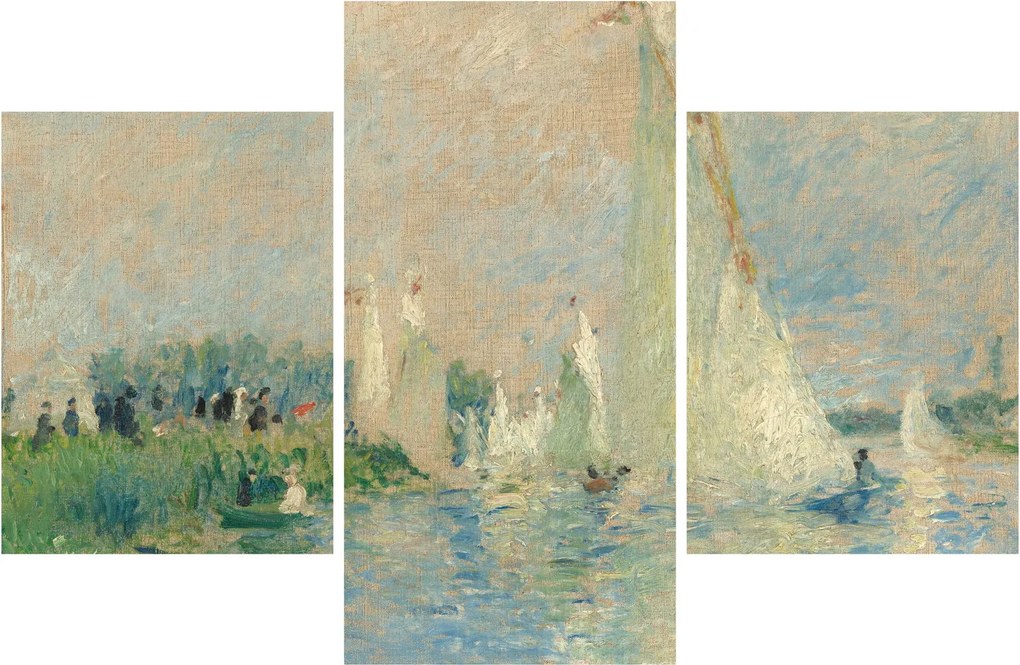 Kép - Auguste Renoir, Regatta at Argenteuil, reprodukciók (90x60 cm)
