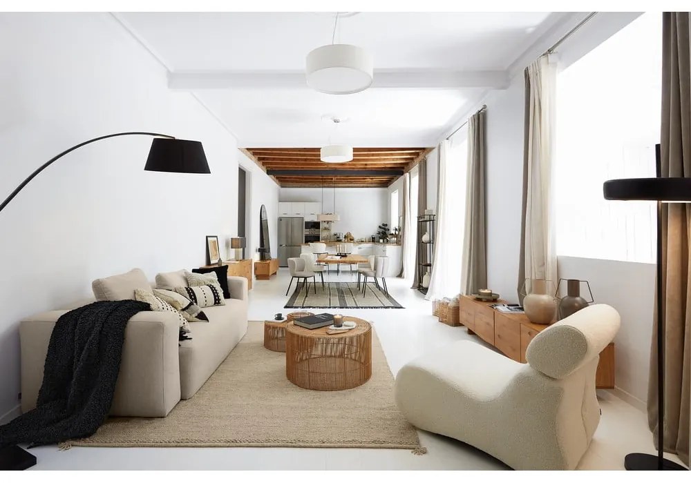 Club krémszínű fotel - Kave Home