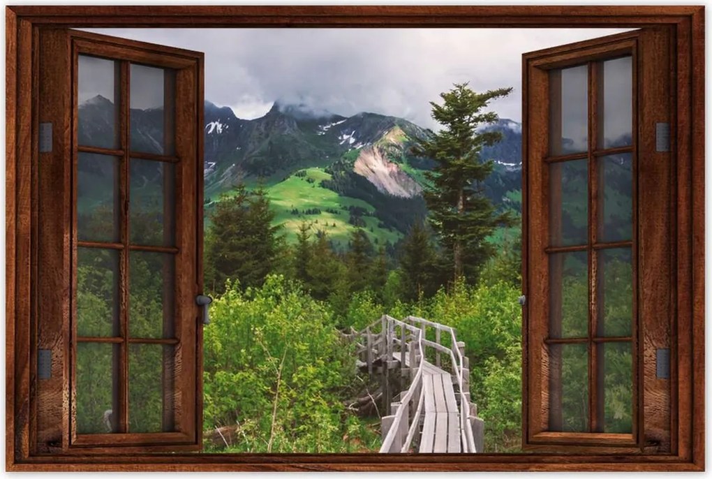 Poszterek 60x40 Híd Építészet Tájkép