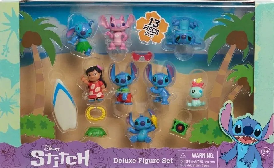 Stitch Deluxe figurák szett