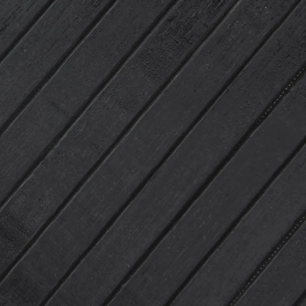 négyszögletű szürke bambusz szőnyeg 60 x 1000 cm