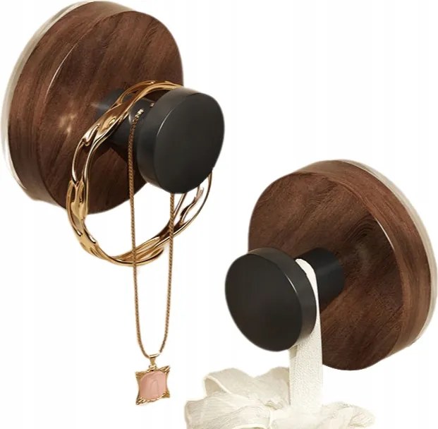 Fali törölközőtartó Szuper Erős Tapadókorongos Üveg Máz 2db