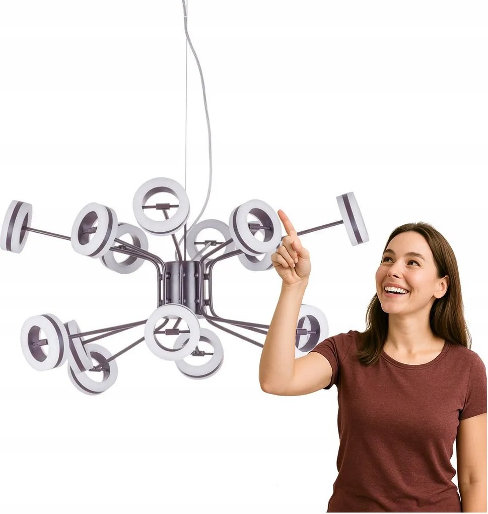 Metis függőlámpa AD16002-16A Coffee Italux