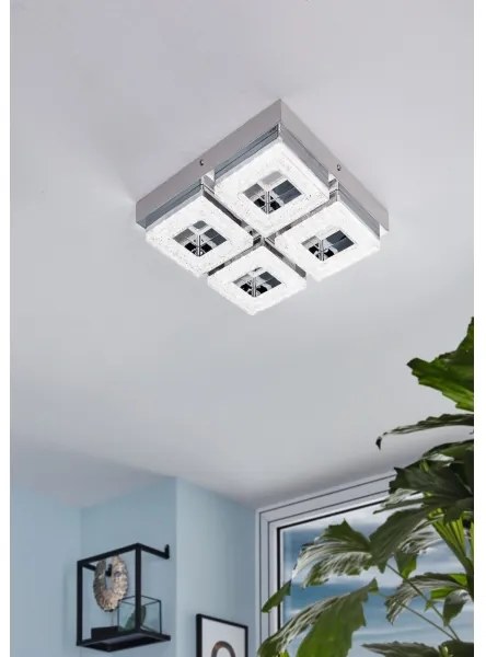 Eglo 95657 - FRADELO LED mennyezeti lámpa 4x4W 230V