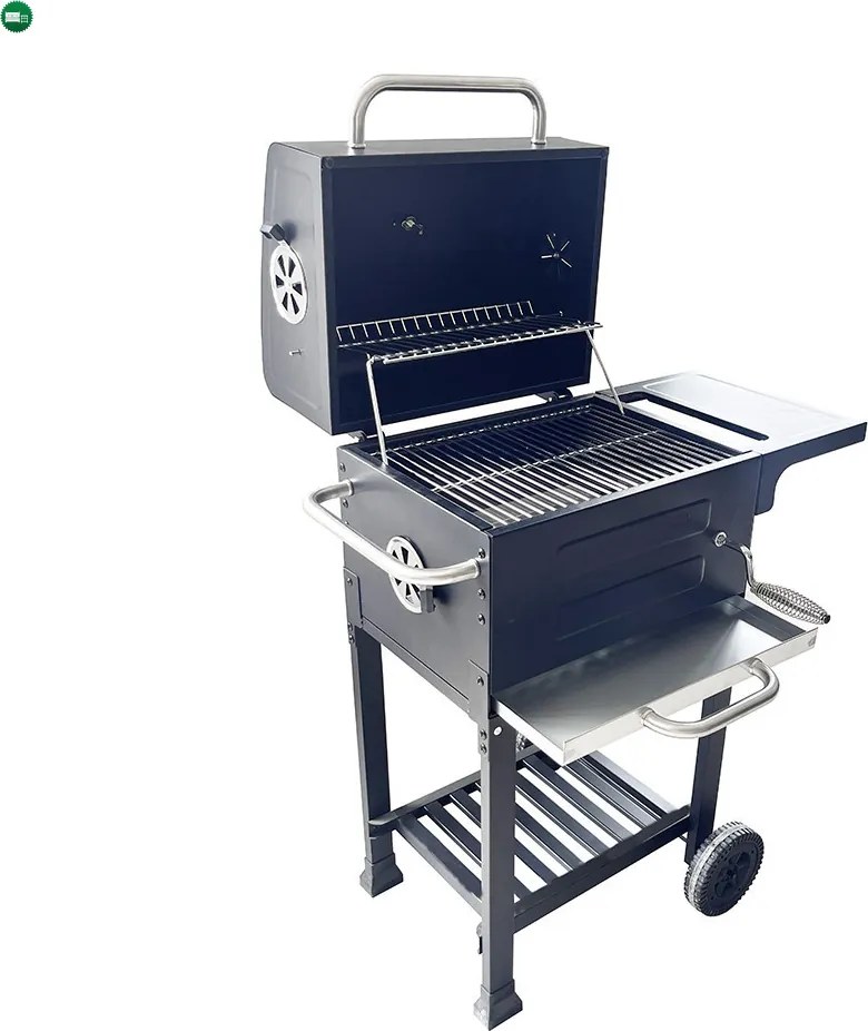 Helix multifunkciós faszenes kerti grillsütő