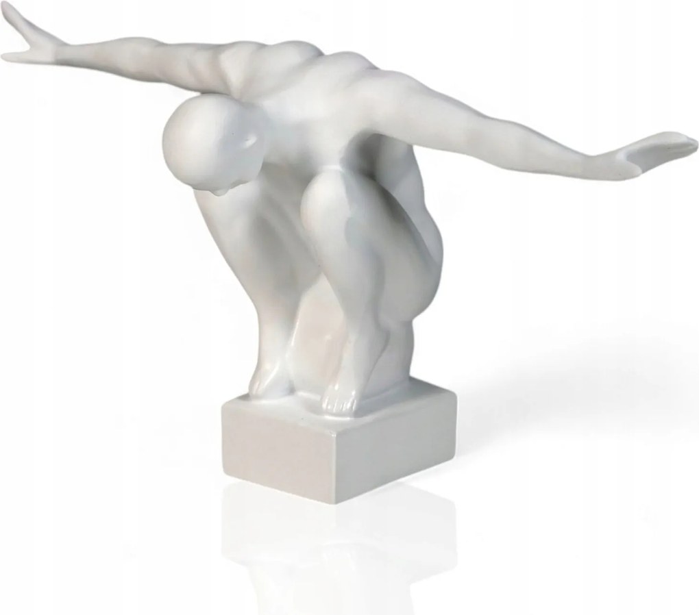 Modern Dekorációs Figura Fehér Dekoratív Szárnyak Motivációs