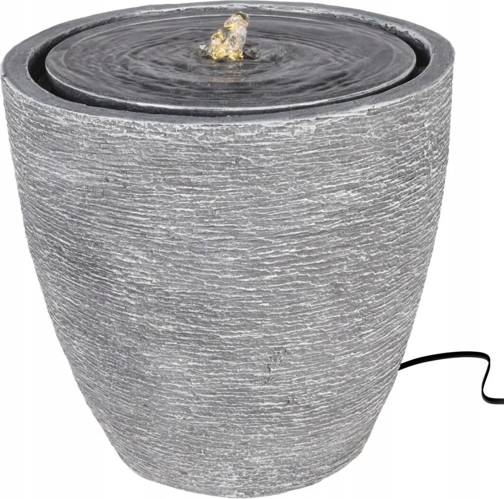 Modern kerti Szökőkút Led Háttérvilágítással 35 cm dekoratív