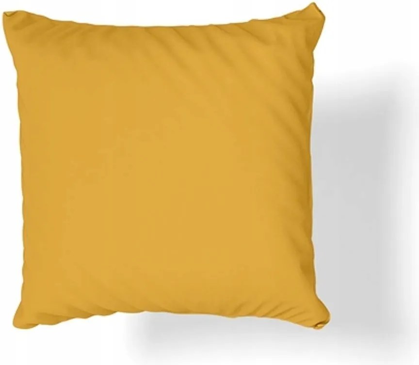 Pamut-szatén ágyneműhuzat 40x40 mustársárga 37