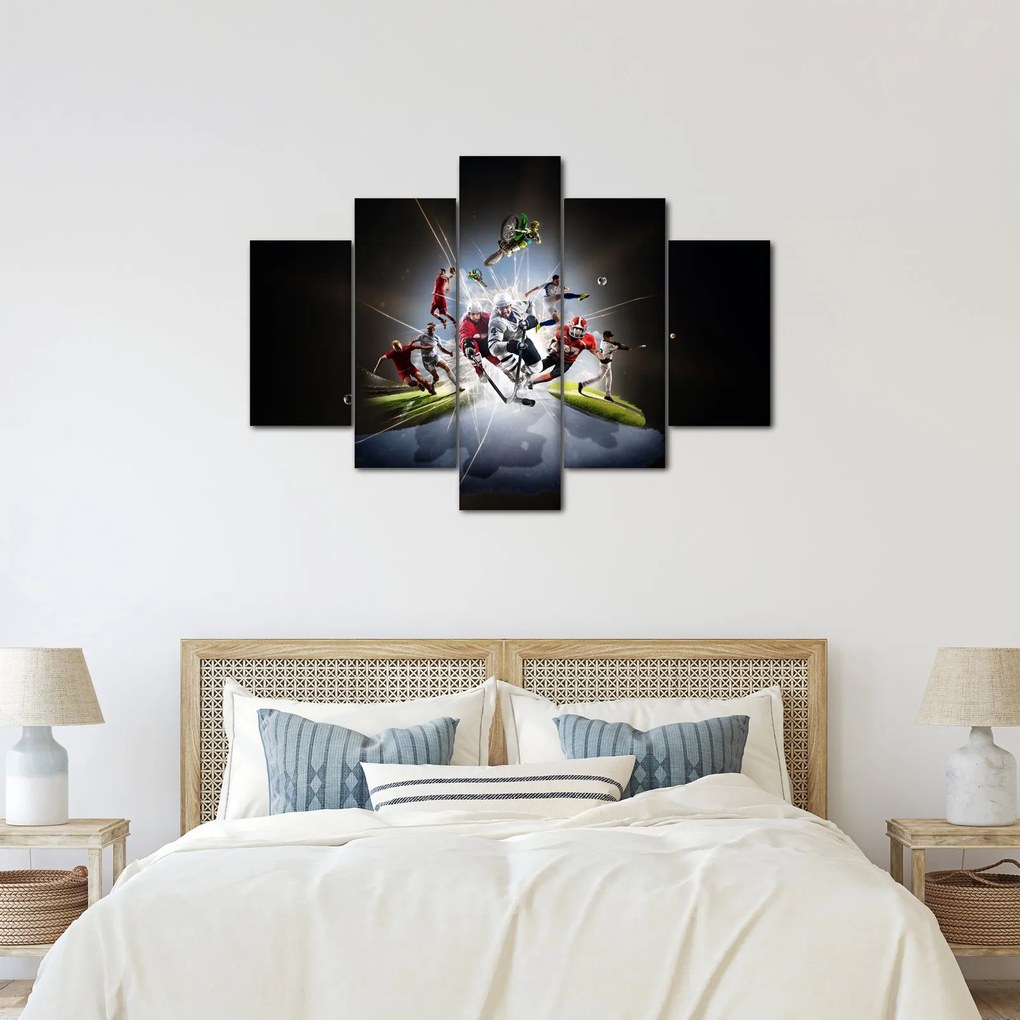 Kép - Sportolók (150x105 cm)