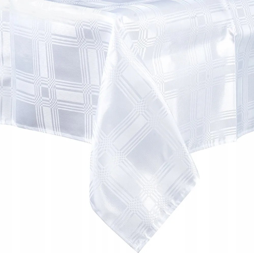 Abrosz Fehér Klasszikus Hagyományos Dekoratív Foltálló 180x130cm