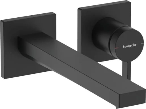 Hansgrohe Tecturis E mosdó csaptelep vakolat alatti rész nélkül matt fekete 73051670