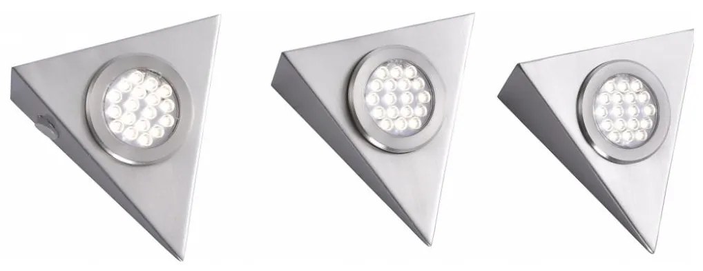 Paul Neuhaus L1116-55-3 - KÉSZLET 3x LED Bútorvilágítás CARLOS LED/2,5W/230V