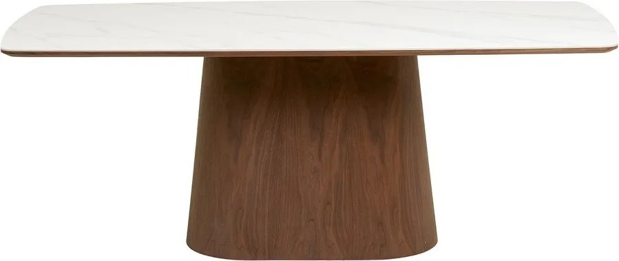 Étkezőasztal kerámia asztallappal 90x200 cm Noli – House Nordic