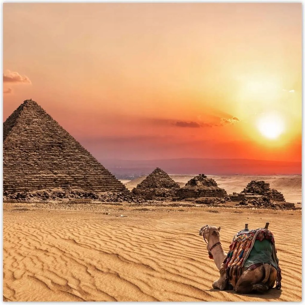 Poszterek 70x70 Menkaure piramis Egyiptom