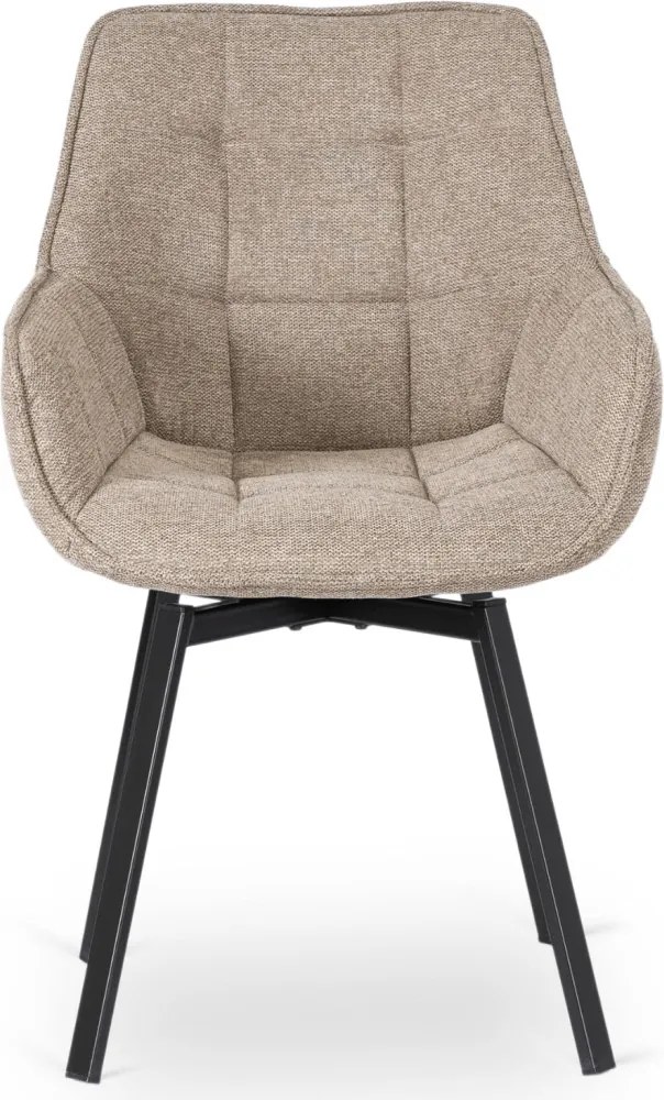 Forgószék bézs – LUNA 2